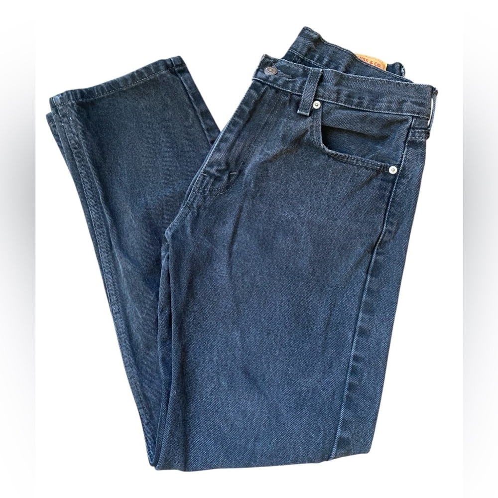 Levi’s 505 Men's Black Straight Jeans Size 31 x 30